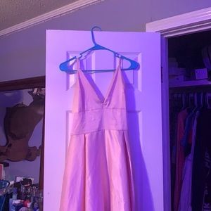 pink prom dress